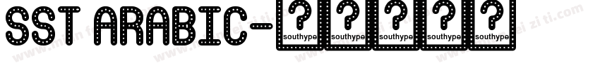 SST Arabic字体转换